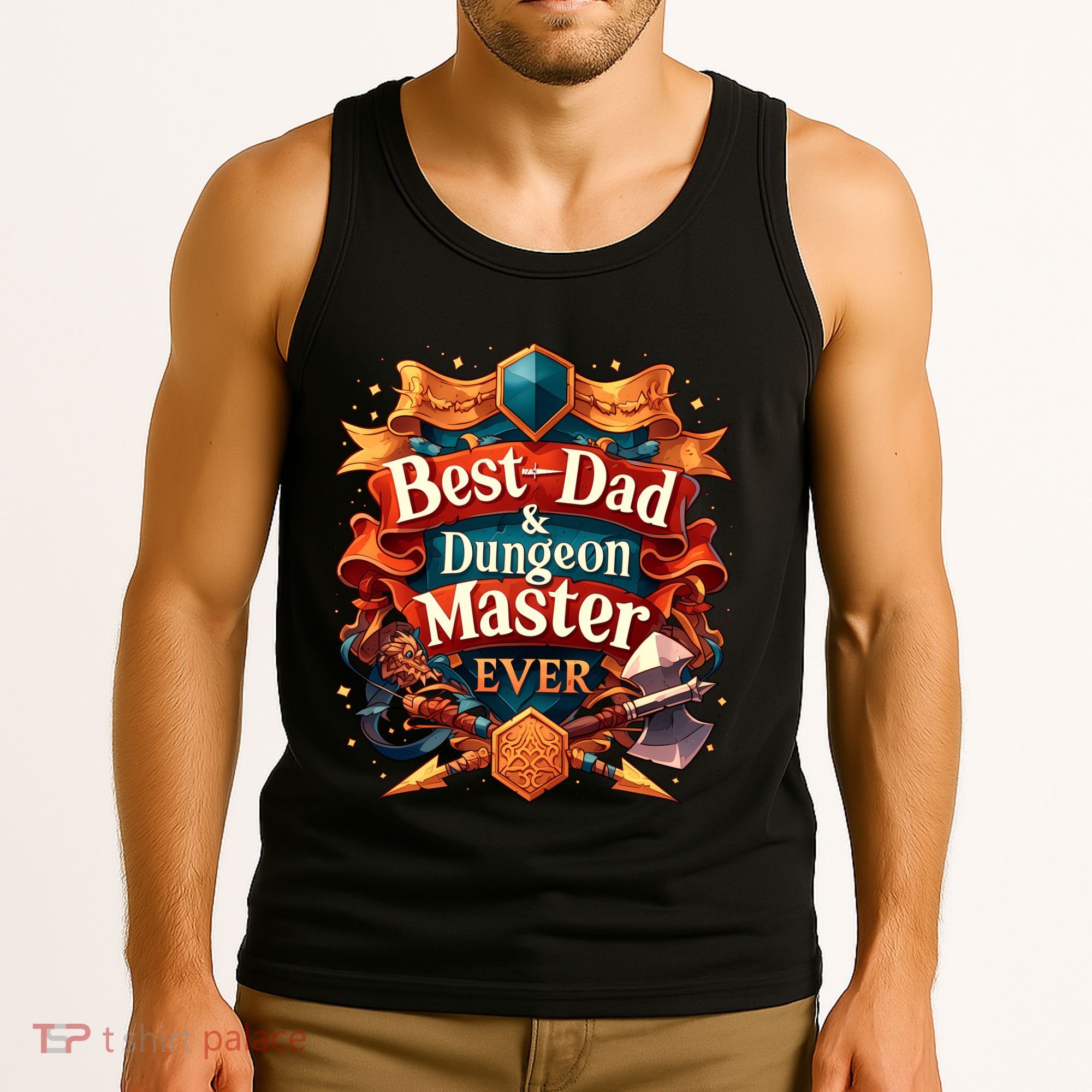 Best Dad Dungeon Master Ever Tank Top