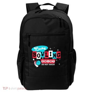 Bowling Design Do Not Wash This Is My Lucky Bowling Backpack