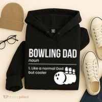 Bowling Dad Definition Gift Hoodie thumb 4