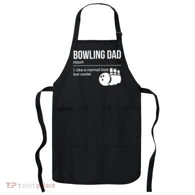 Bowling Dad Definition Gift Apron