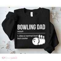 Bowling Dad Definition Gift Sweatshirt thumb 2