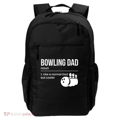Bowling Dad Definition Gift Backpack