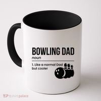 Bowling Dad Definition Gift Coffee Mug thumb 0