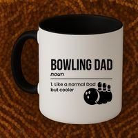 Bowling Dad Definition Gift Coffee Mug thumb 2