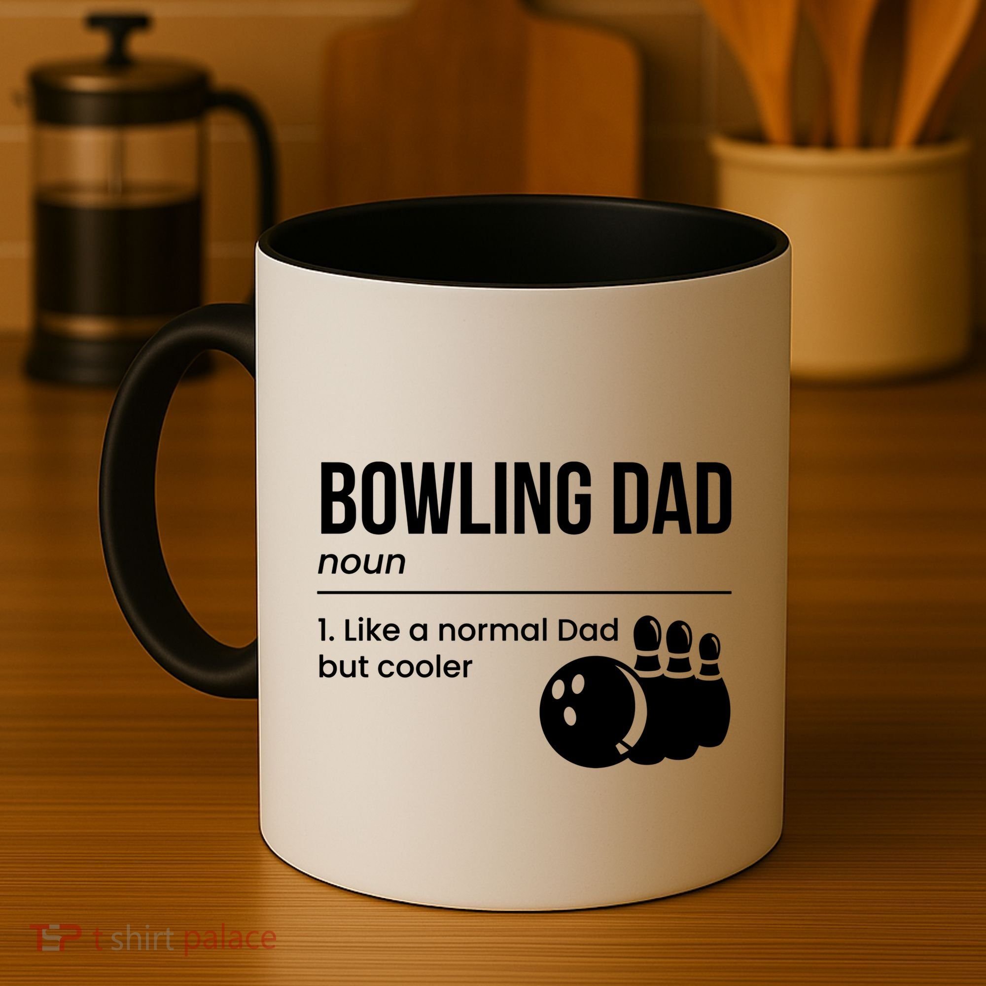 Bowling Dad Definition Gift Coffee Mug