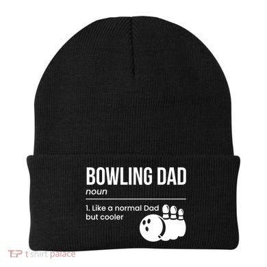 Bowling Dad Definition Gift Beanie