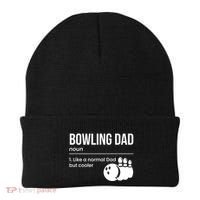 Bowling Dad Definition Gift Beanie thumb 0
