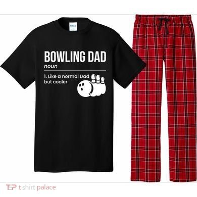 Bowling Dad Definition Gift Pajama Set