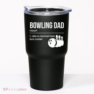 Bowling Dad Definition Gift Tumbler