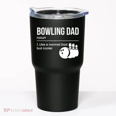 Bowling Dad Definition Gift Tumbler