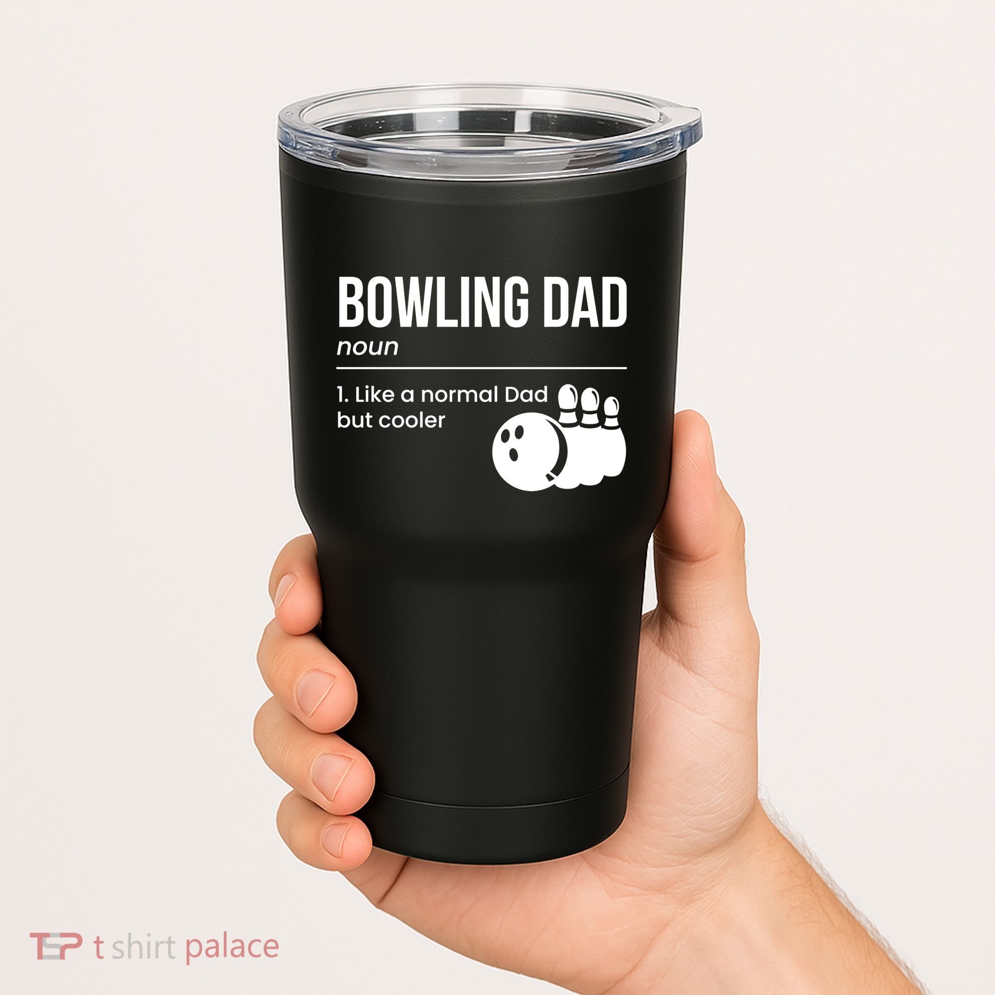 Bowling Dad Definition Gift Tumbler