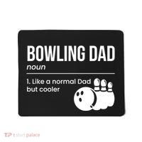 Bowling Dad Definition Gift Mousepad thumb 0