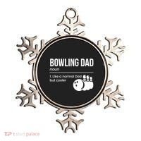 Bowling Dad Definition Gift Ornament thumb 0