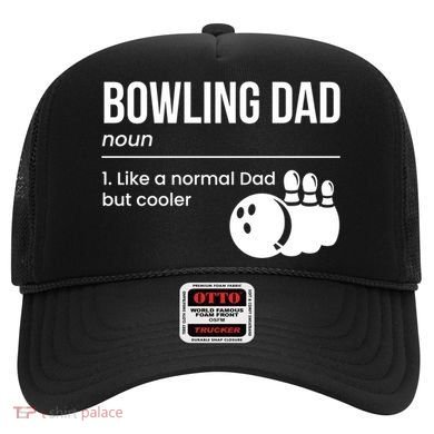 Bowling Dad Definition Gift Hat