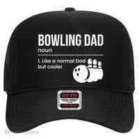 Bowling Dad Definition Gift Hat thumb 0