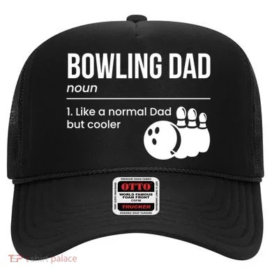 Bowling Dad Definition Gift Hat
