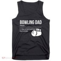 Bowling Dad Definition Gift Tank Top thumb 0