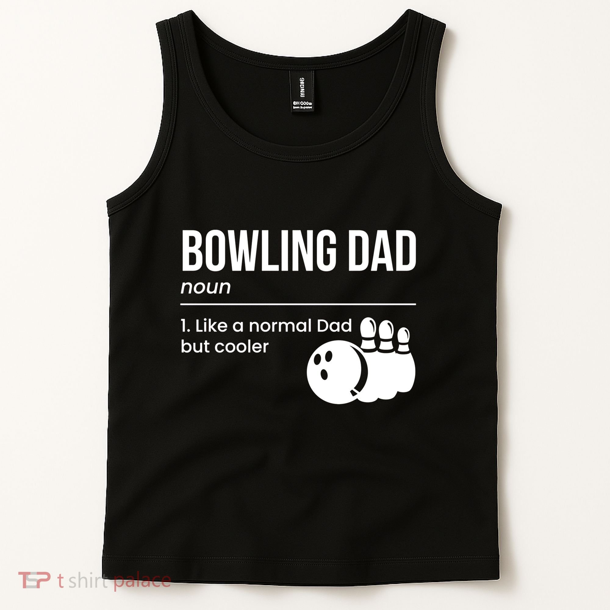 Bowling Dad Definition Gift Tank Top