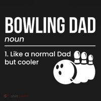 Bowling Dad Definition Gift Visor thumb 3