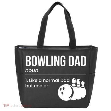 Bowling Dad Definition Gift Tote Bag