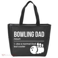 Bowling Dad Definition Gift Tote Bag thumb 0