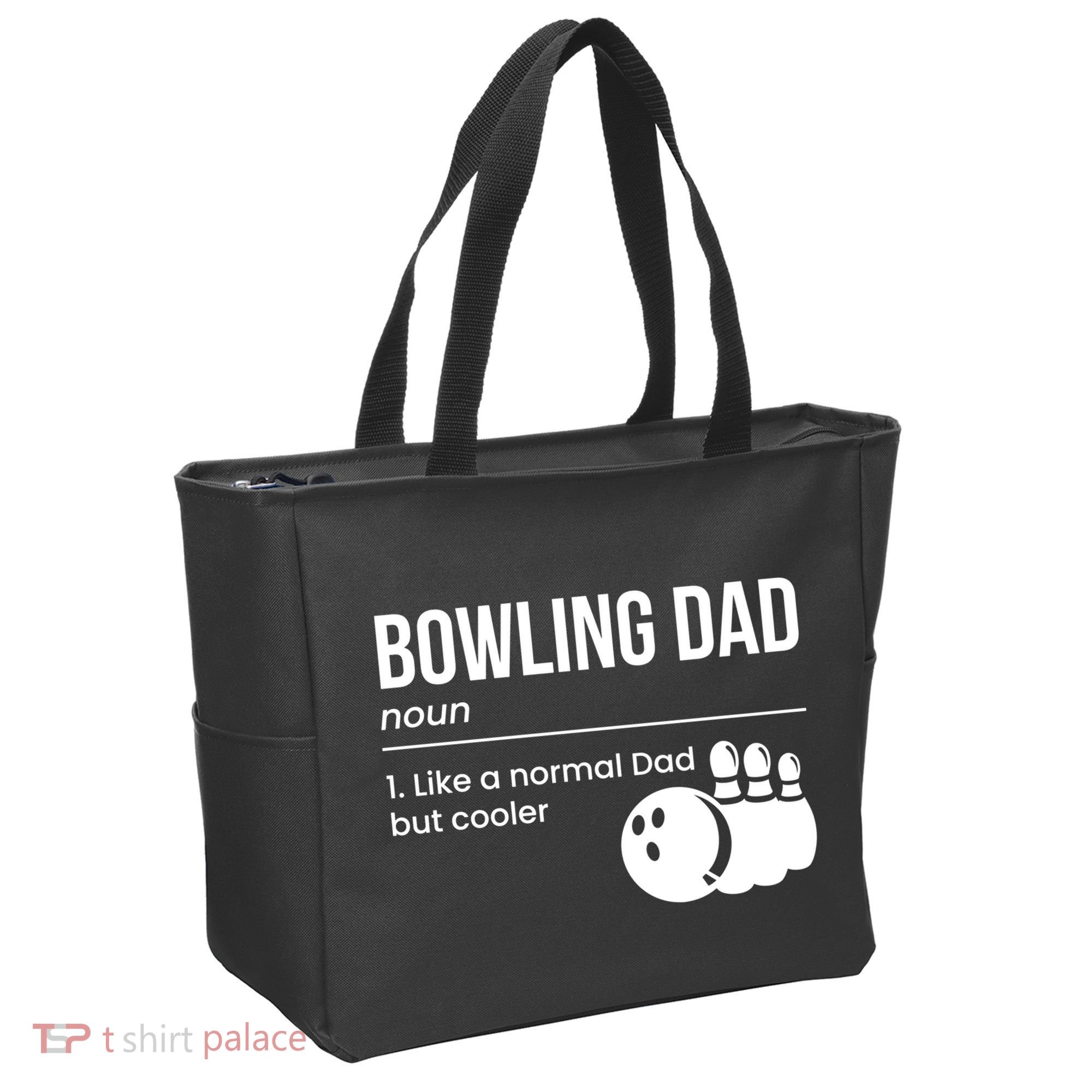 Bowling Dad Definition Gift Tote Bag