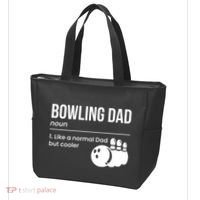 Bowling Dad Definition Gift Tote Bag thumb 3