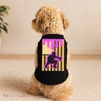 Baseball Drip Dripping Ice Cream Baseball American Flag Doggie Tank thumb 2