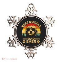 Best Doodle Dad Ever Fathers Day Funny Goldendoodle Dog Gift Ornament thumb 0