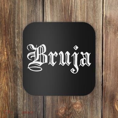 Bruja Dia De Muertos Mexican Coaster