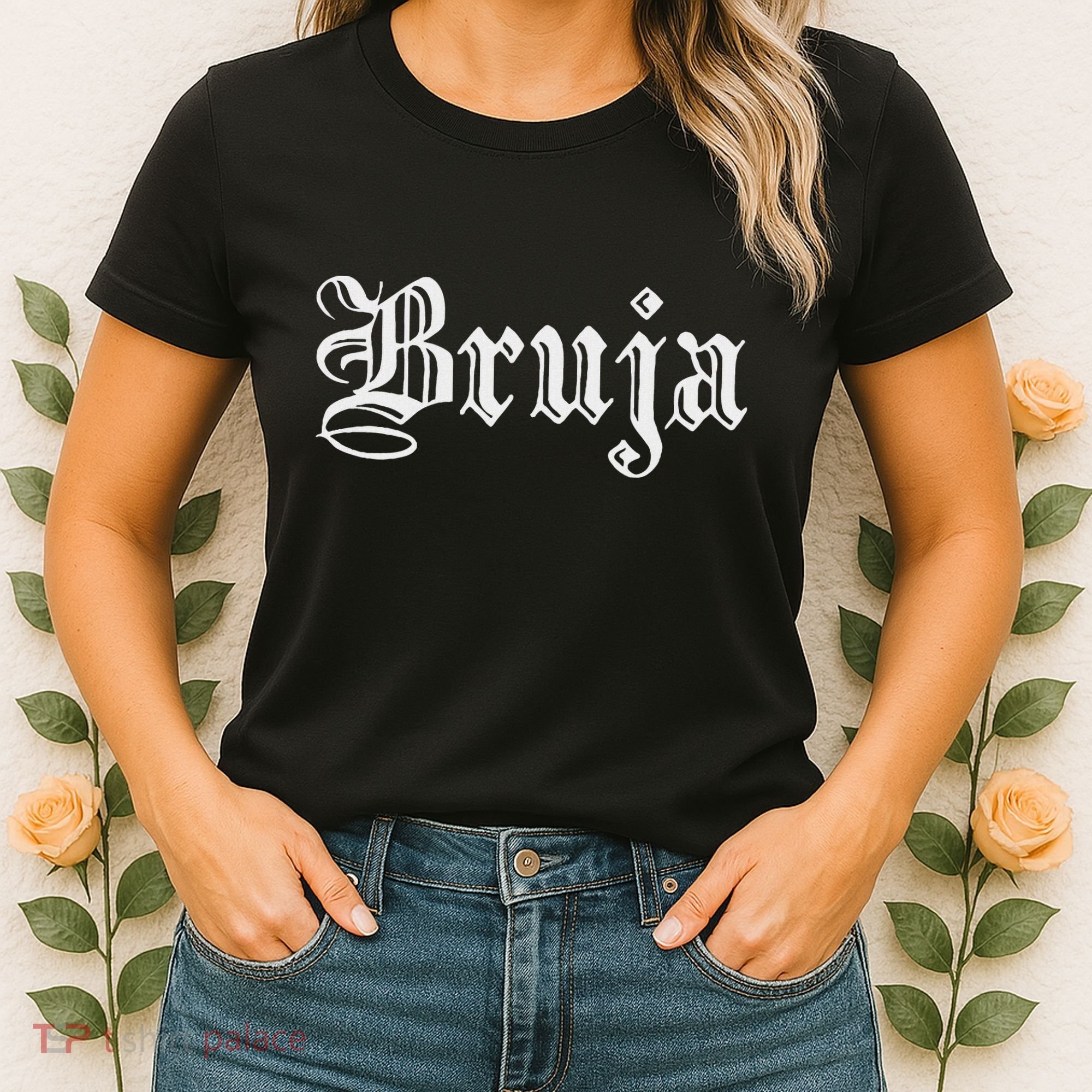 Bruja Dia De Muertos Mexican Women's T-Shirt
