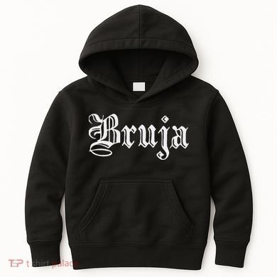 Bruja Dia De Muertos Mexican Kids Hoodie