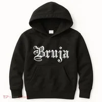 Bruja Dia De Muertos Mexican Kids Hoodie thumb 0