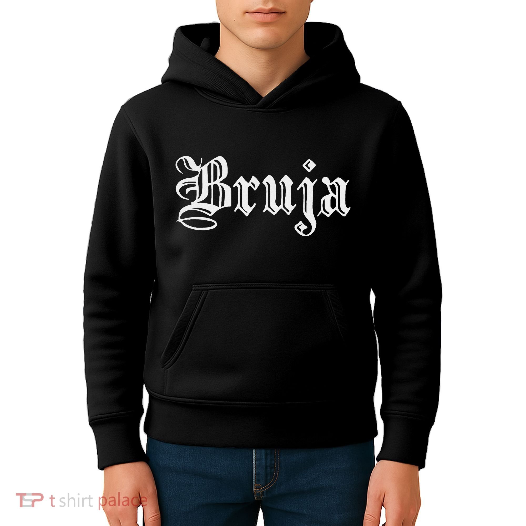 Bruja Dia De Muertos Mexican Kids Hoodie
