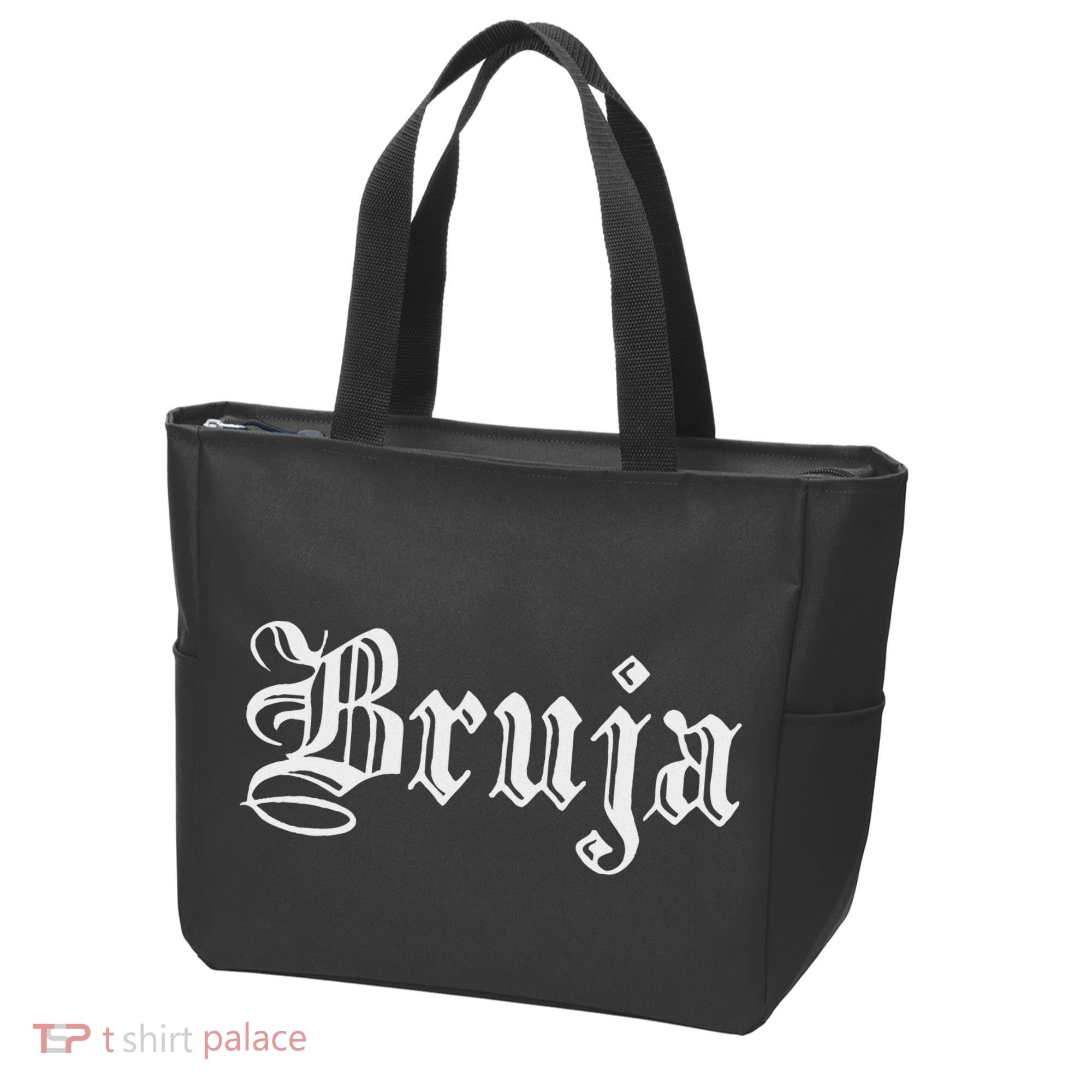 Bruja Dia De Muertos Mexican Tote Bag