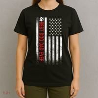 Best Dog Dad Ever American Flag T-Shirt thumb 4