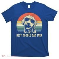 Best Doodle Dad Ever Funny Goldendoodle Dad Vintage Funny Gift Cool Gift T-Shirt thumb 0