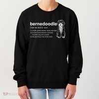 Bernedoodle Dog Definition Bernedoodle Women's Sweatshirt thumb 0