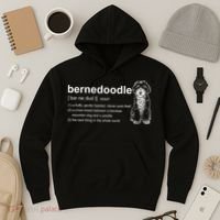 Bernedoodle Dog Definition Bernedoodle Hoodie thumb 3