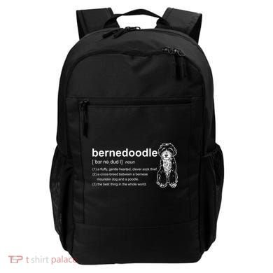 Bernedoodle Dog Definition Bernedoodle Backpack