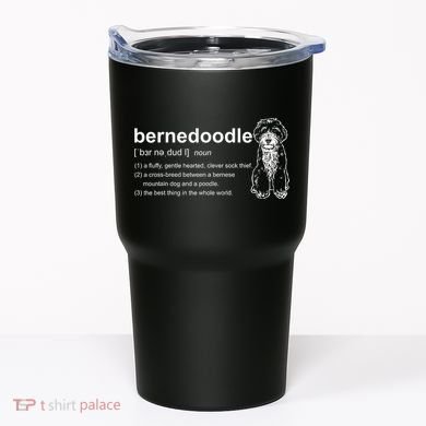 Bernedoodle Dog Definition Bernedoodle Tumbler