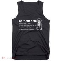 Bernedoodle Dog Definition Bernedoodle Tank Top thumb 0