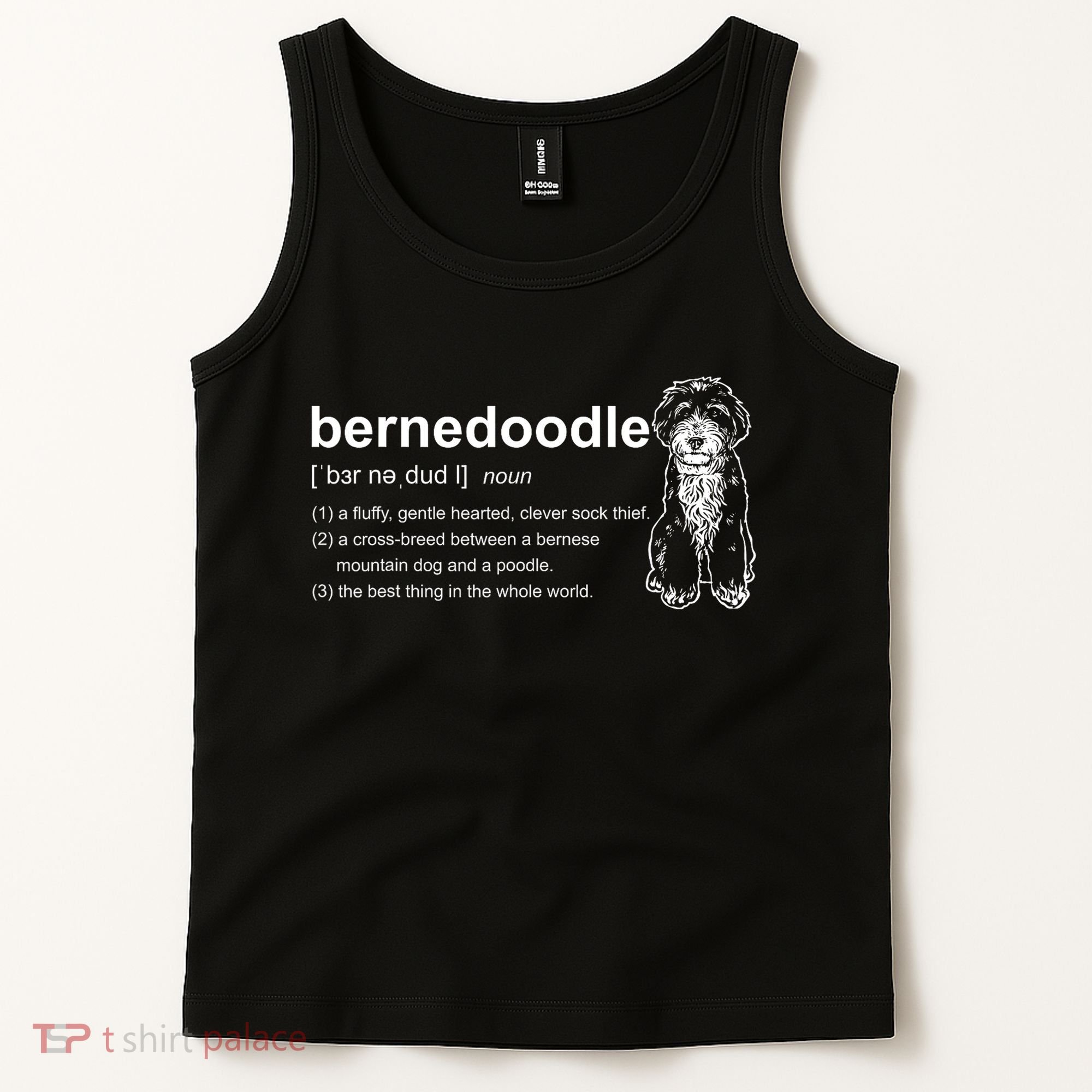 Bernedoodle Dog Definition Bernedoodle Tank Top