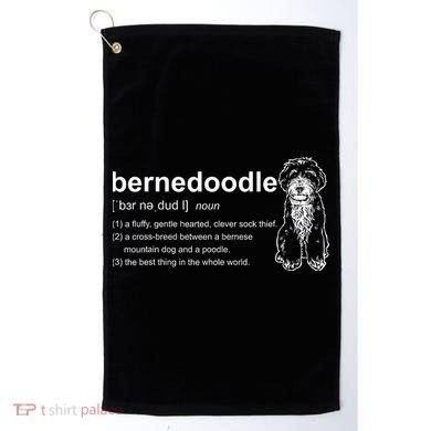 Bernedoodle Dog Definition Bernedoodle Golf Towel