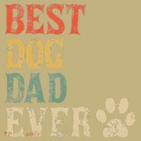 Best Dog Dad Ever Vintage Dog Daddy Retro Doggy Father T-Shirt thumb 7