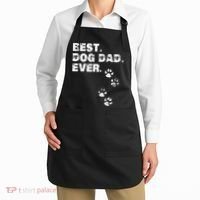 Best Dog Dad Ever Gift For Fathers Day Apron thumb 2