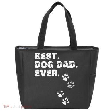 Best Dog Dad Ever Gift For Fathers Day Tote Bag