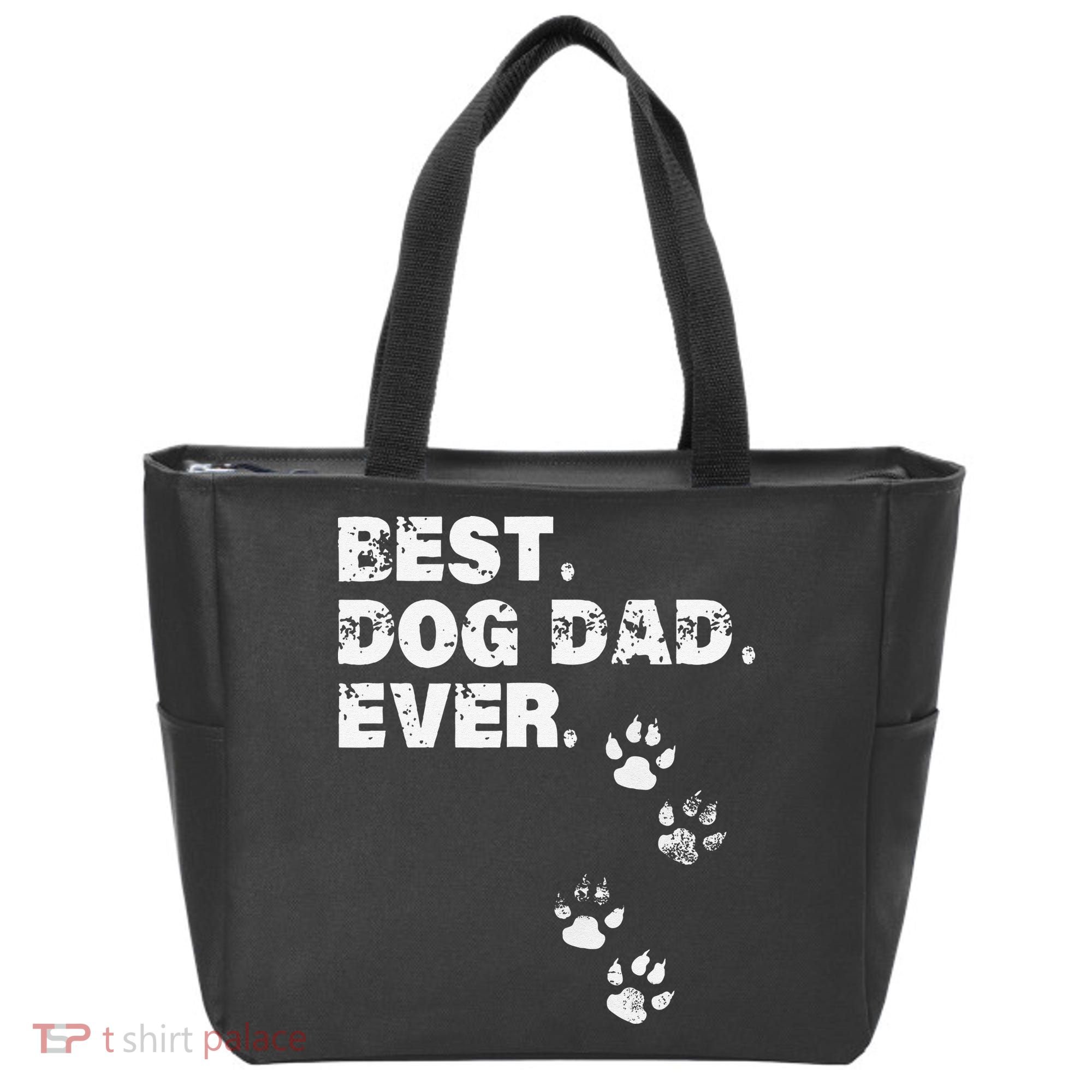 Best Dog Dad Ever Gift For Fathers Day Tote Bag