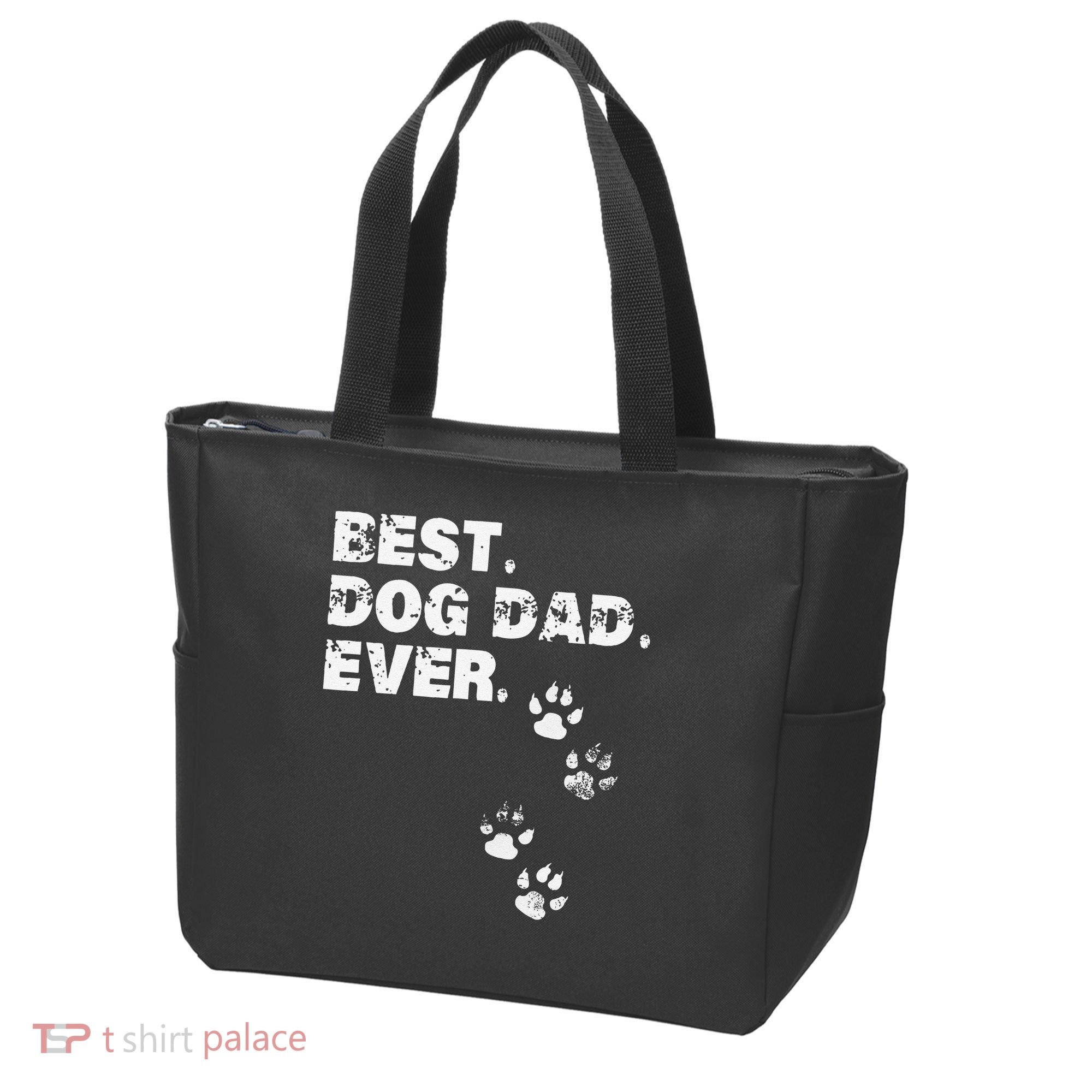 Best Dog Dad Ever Gift For Fathers Day Tote Bag