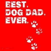 Best Dog Dad Ever Gift For Fathers Day Santa Hat thumb 1